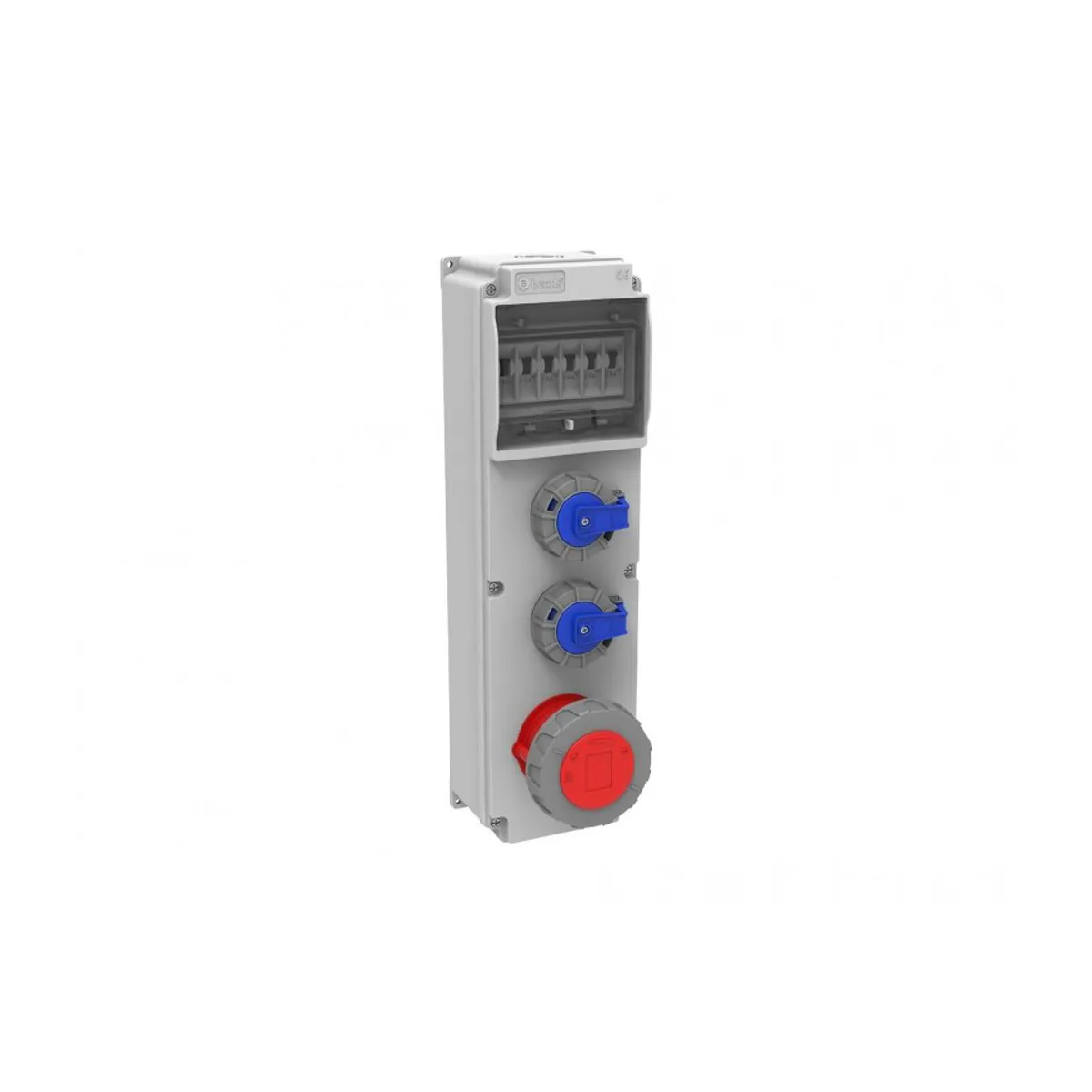 Bemis BH11-6124-2020 V6 Socket Box Halogen-Free IP66 135x460x102