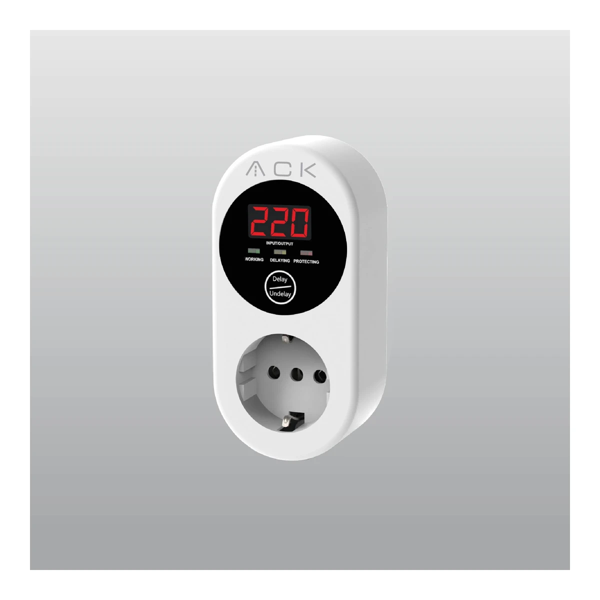 ACK AY27-00020 Current + Voltage Protected Socket