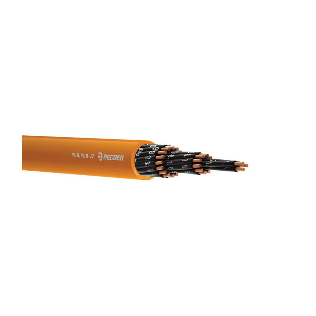 Reçber PUR/PUR-JZ 3x1,5 mm2 Kablo — üreticinin temsili aile görseli; varyant özellikleri ürünün teknik kaydına göre değerlendirilmelidir.