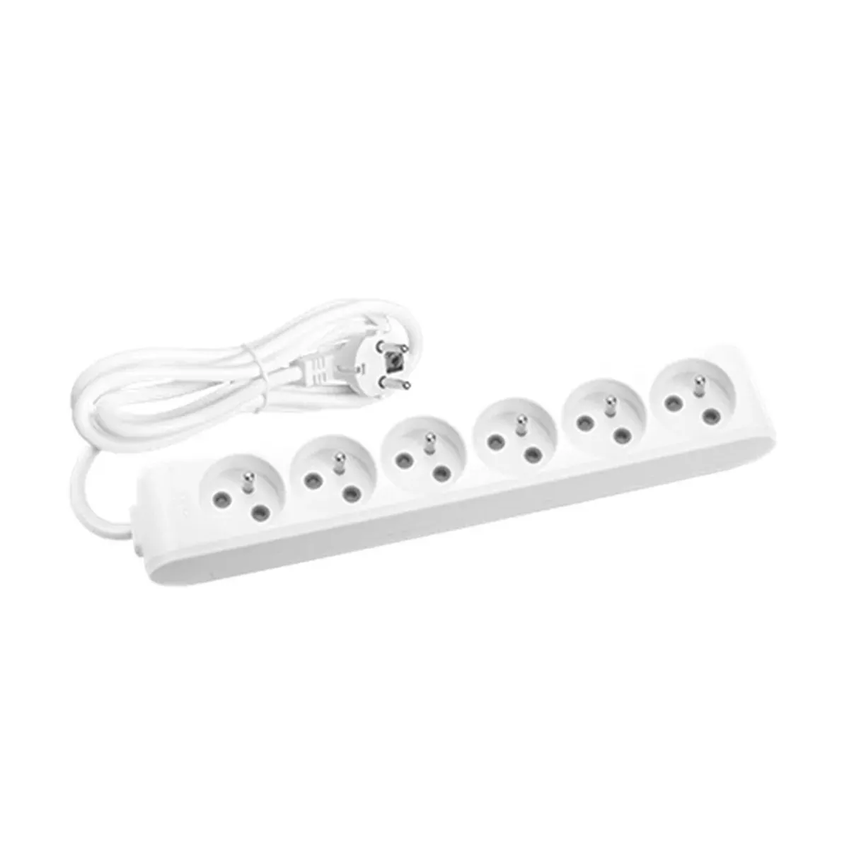 Viko Beyaz Altılı Priz UPS Topraklı Kablolu Ç.K. - 3 Metre