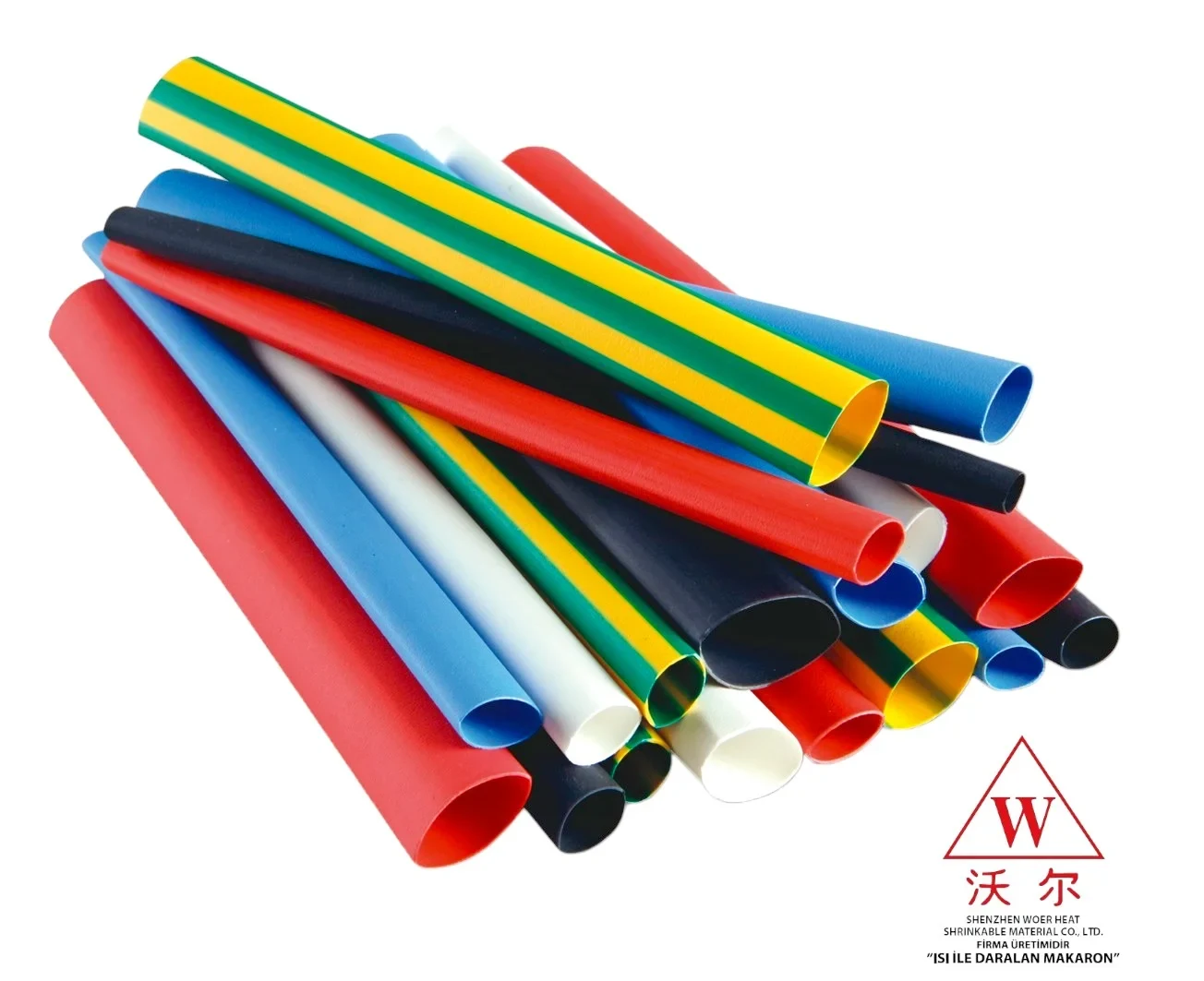 4.8mm Flat Type Blue Heat-Shrink Sleeve Woer - 100mt Roll