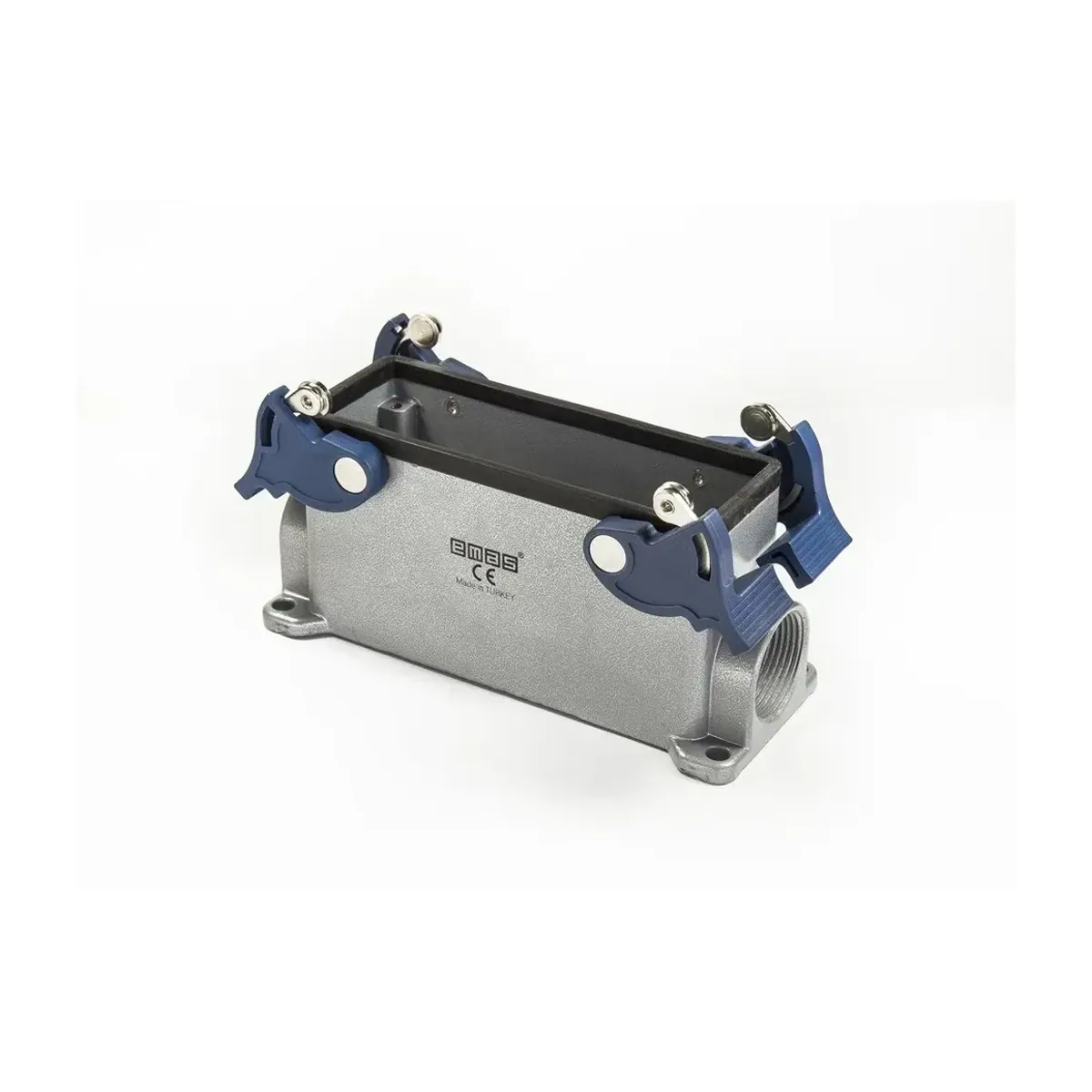 Emas Metal 24 Contact Wall-Mount Type Empty Housing Dual Side Entry 4 Latched Multi-Contact EBM24GD24