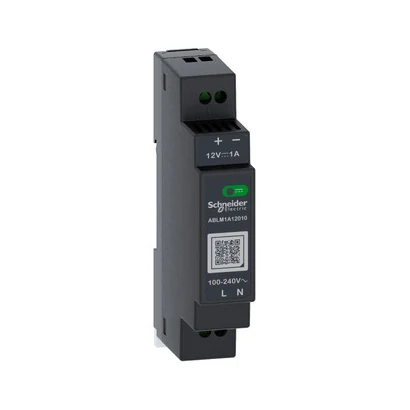 Schneider Electric ABLM1A12010 POWER SUPPLY 12V 1A MODULAR — üretici katalog görseli