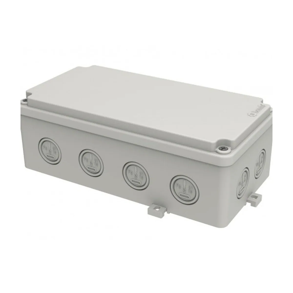 Bemis BB2-0631-0006 ABS Junction Box Opaque Screw Cover IP67 120x255x80 mm