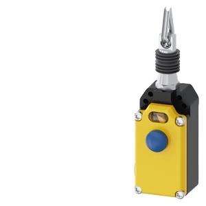 Siemens 3SE7120-1BH00 Safety Switch Equipment up to 10m, 2NC+1NO contact, With yellow cover, IP65, With locking and button reset
