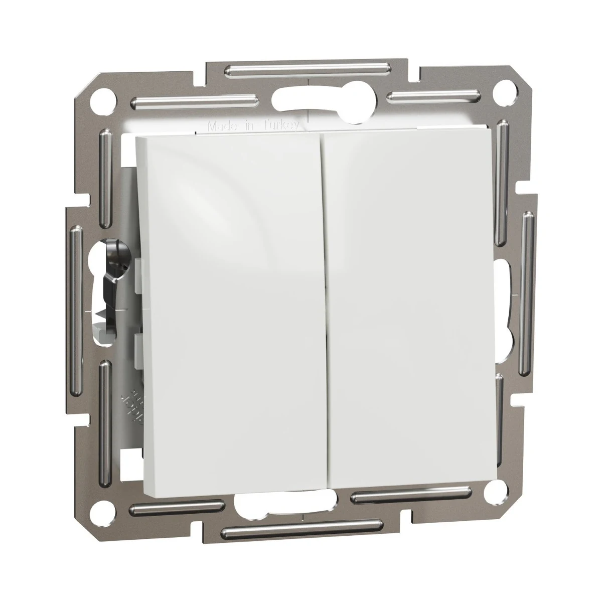 Schneider Electric EPH0670121 Asfora Two-Way Switch + Two-Way Switch Without Frame