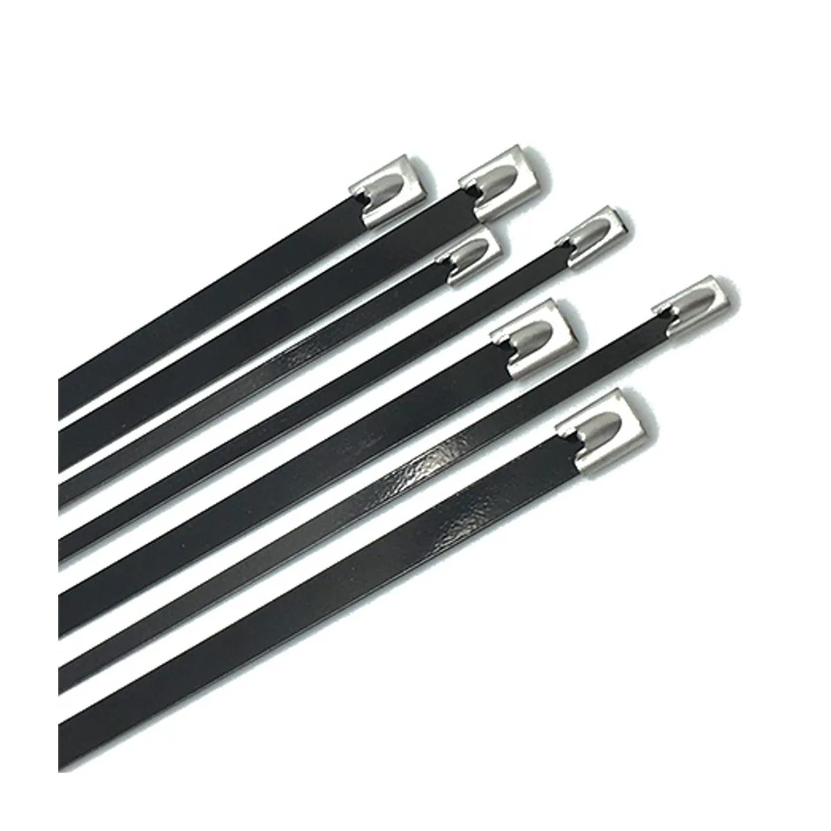 Gwest PVC MTL 840 HD PVC-Coated Stainless Steel Cable Tie — Metal