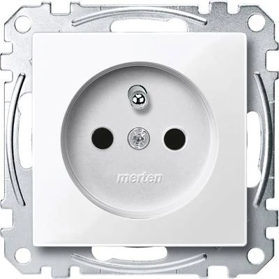 Schneider Electric MEG2500-0319 UPS Socket, Child-Protected, System-M, White