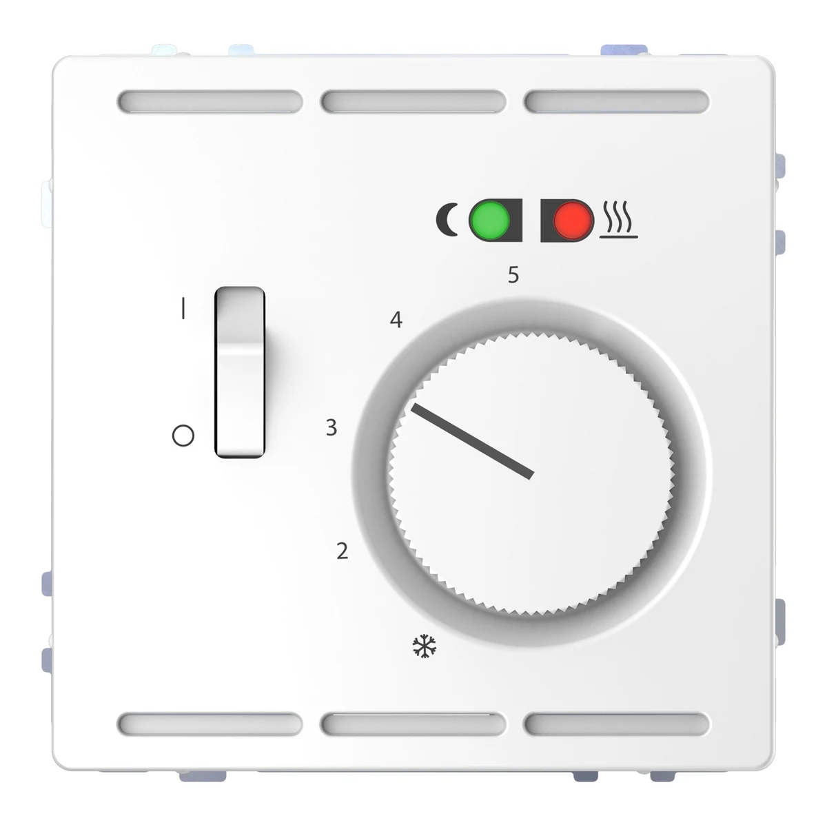 Schneider Electric MTN5764-6033 Merten System-D, Anahtarlı Zemin Termostatı, Sahra — temsili aile görseli; referans ürünün rengi farklıdır