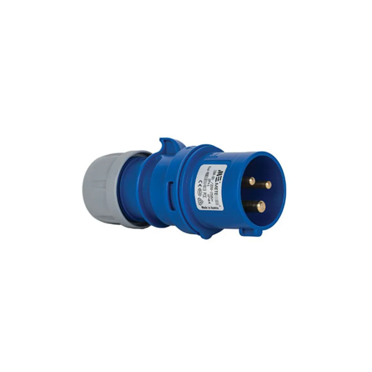 PCE 406101V 3x16A Straight Plug IP44 Screw Type