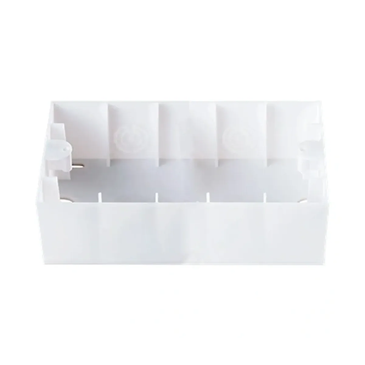 Viko Karre Meridian White Double Surface-Mounted Box