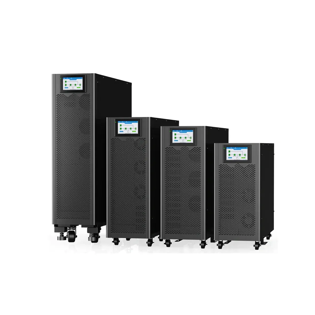 Slds 33 120 Kva 3f/3f Akülü LCD Ekran Dokunmatik Online Ups Kesintisiz Güç Kaynağı