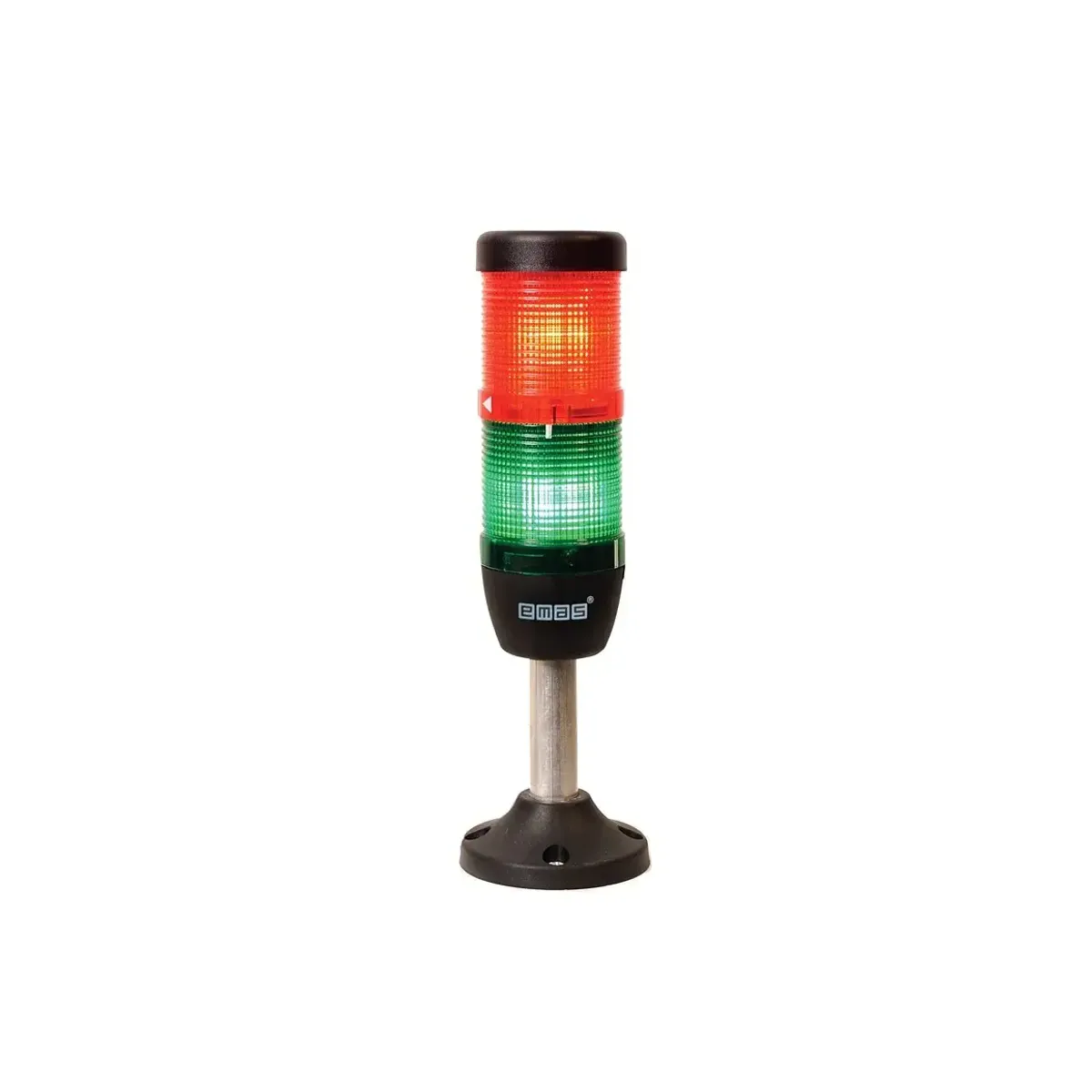 Emas IK Serisi İki Katlı 24V AC/DC 100mm Borulu Plastik Ayaklı LED Kolon 50mm