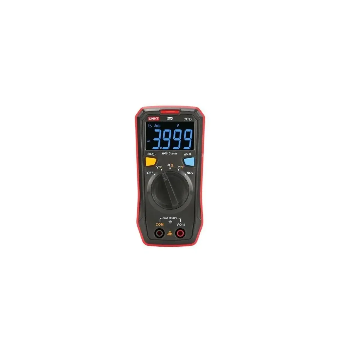 Unit UT123 Led Ekran Otomatik Multimetre