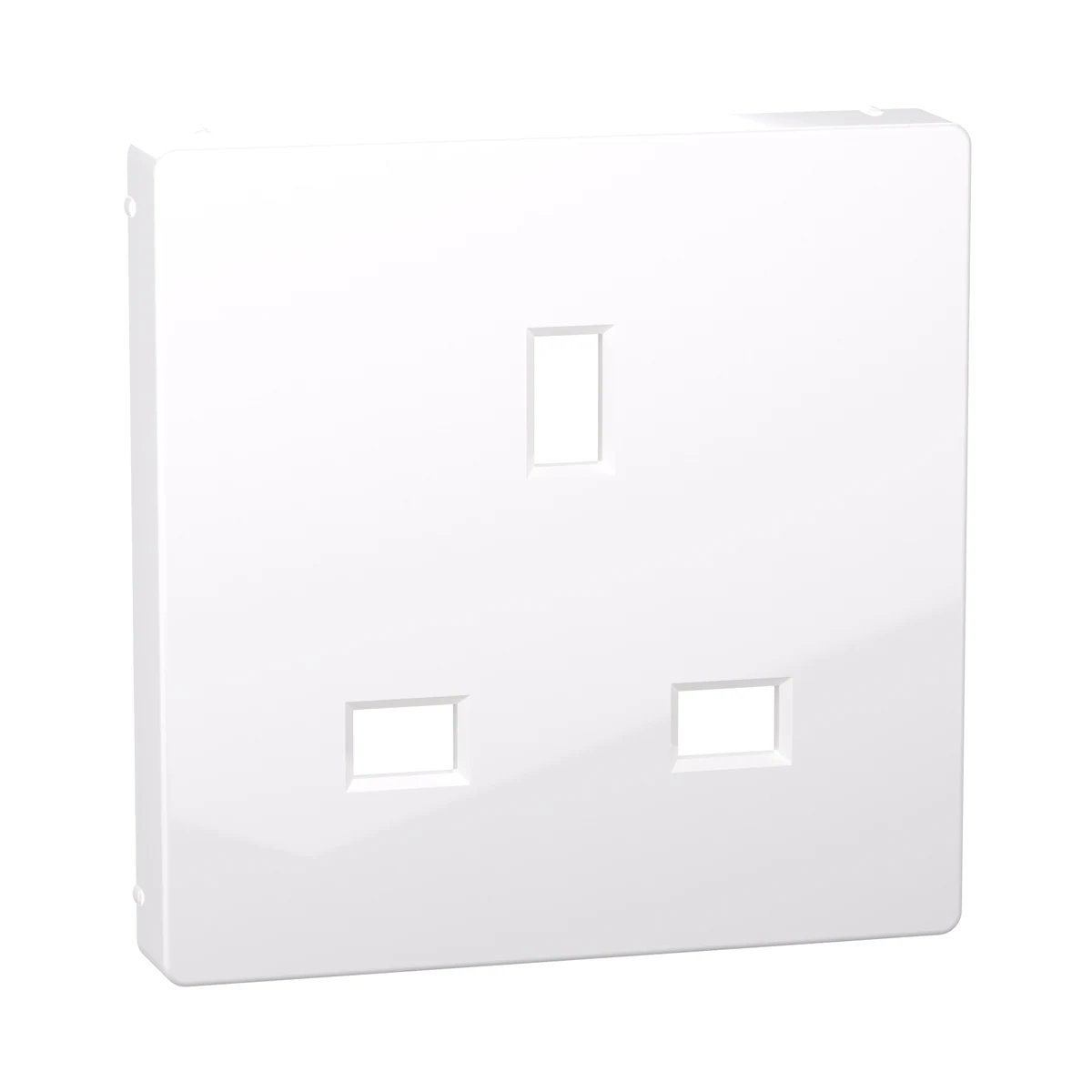 Schneider Electric MTN2120-0325 Bs Soket Çıkışı İçin Orta Levha, Merten System M, Etkin Beyaz — üretici ürün görseli