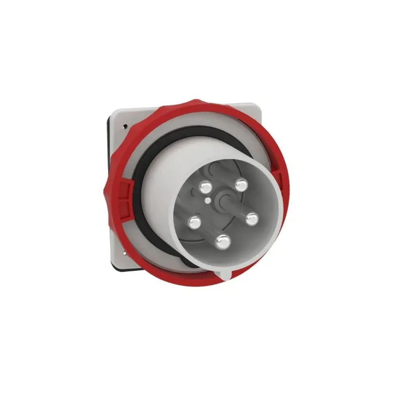 Schneider Electric 81895 5x125A, trifaze, 3P+N+T, IP67, VİDALI, Düz Makine Fişi — üretici ürün görseli
