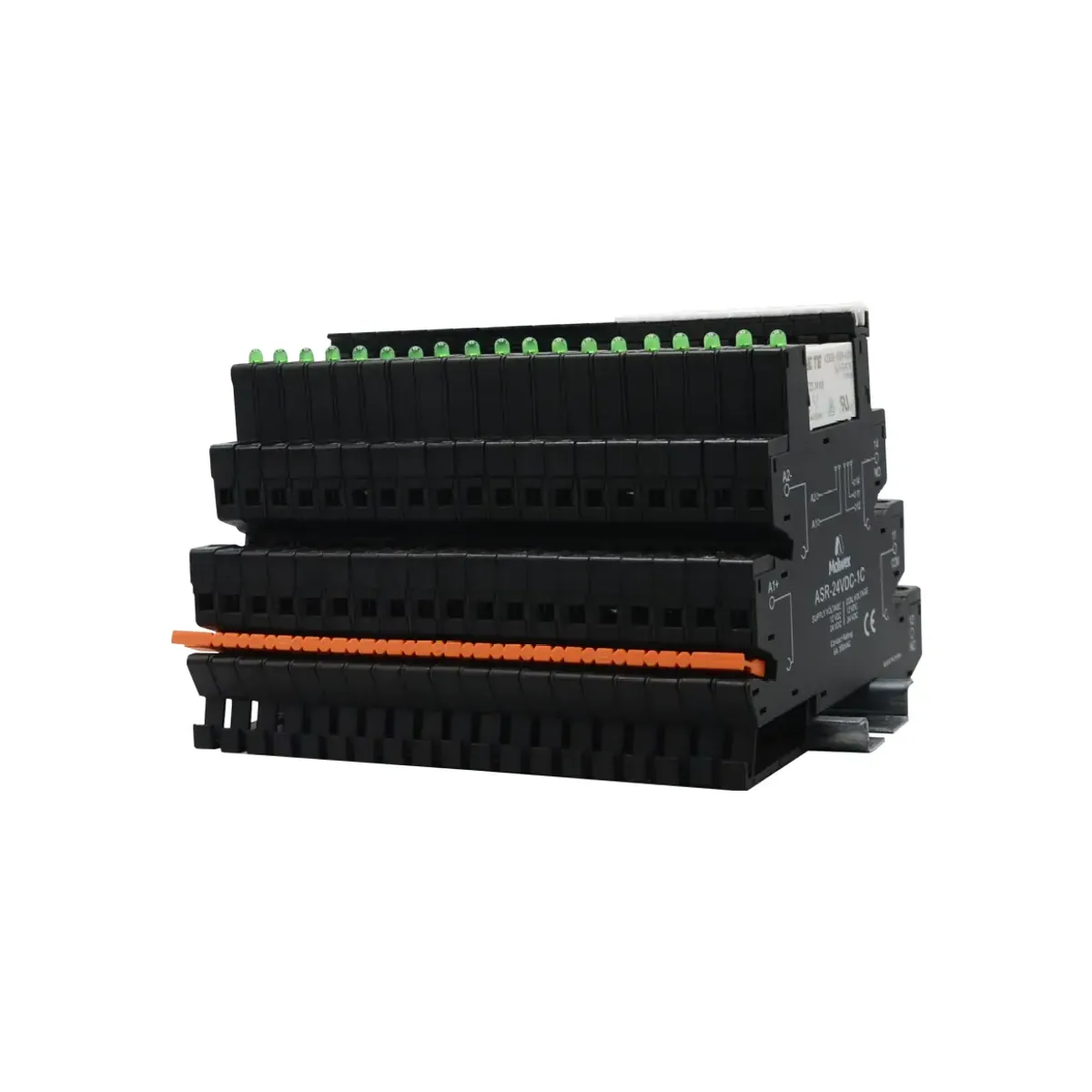Molwex ASR-48VAC/DC-2C Relay+Socket PLC Relay 2-Pole