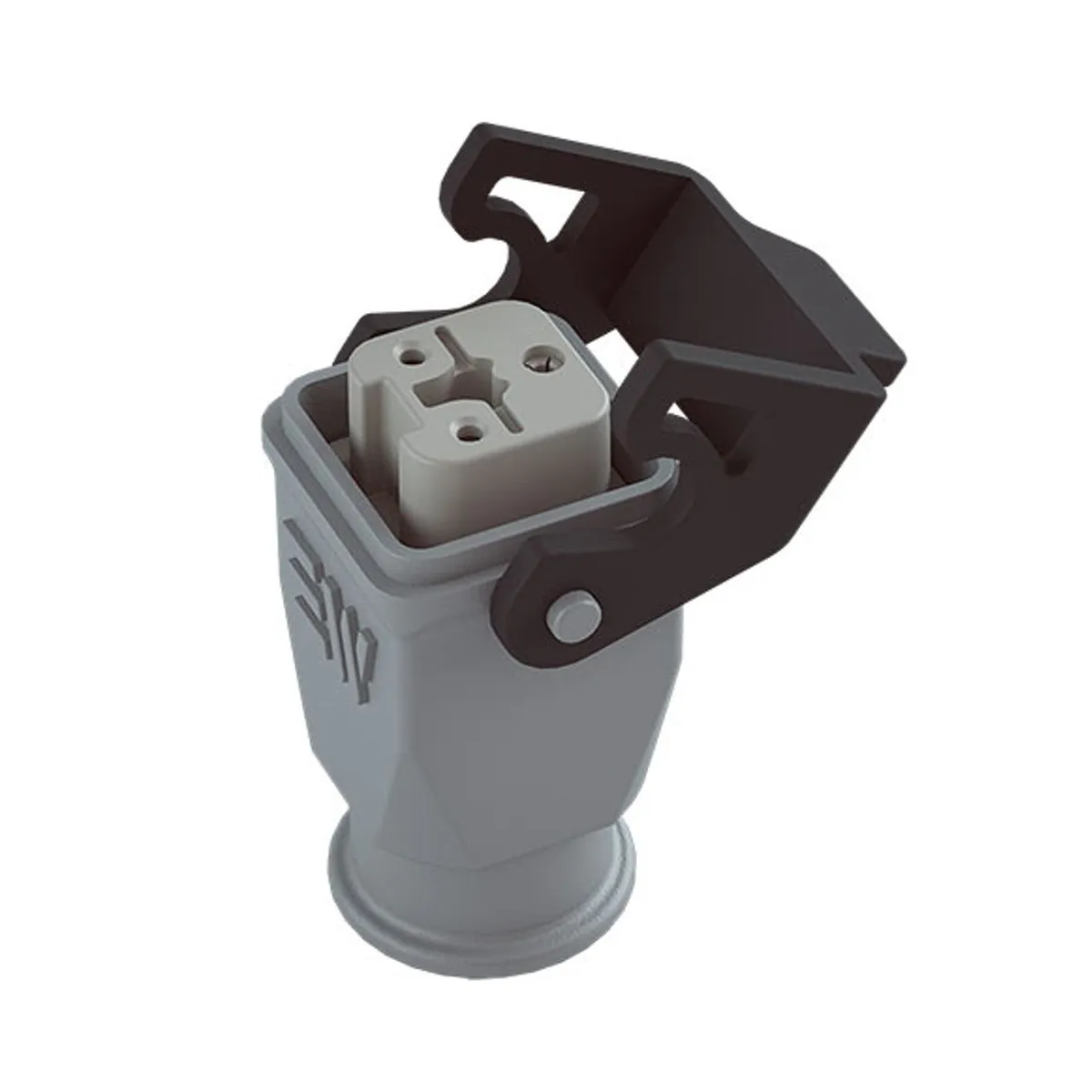 Mete Enerji 403262 3x10A Multi-Pole Thermoplastic Extension Socket