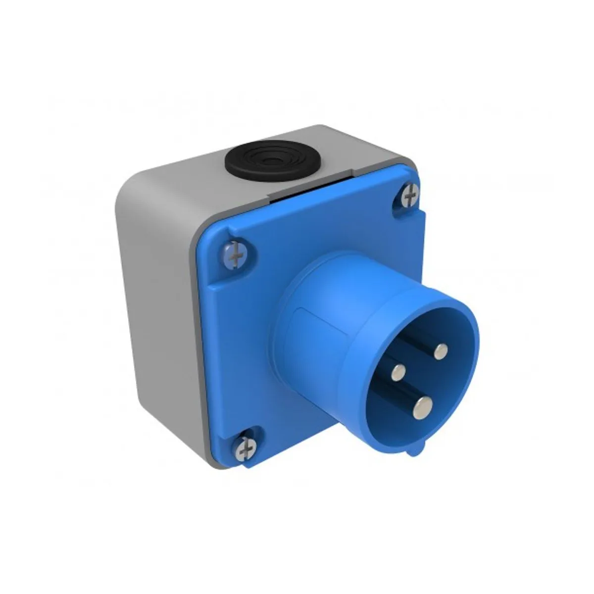 Bemis BC1-1403-2210 CEE Wall-Mounted Plug 16 A 2P+E IP44