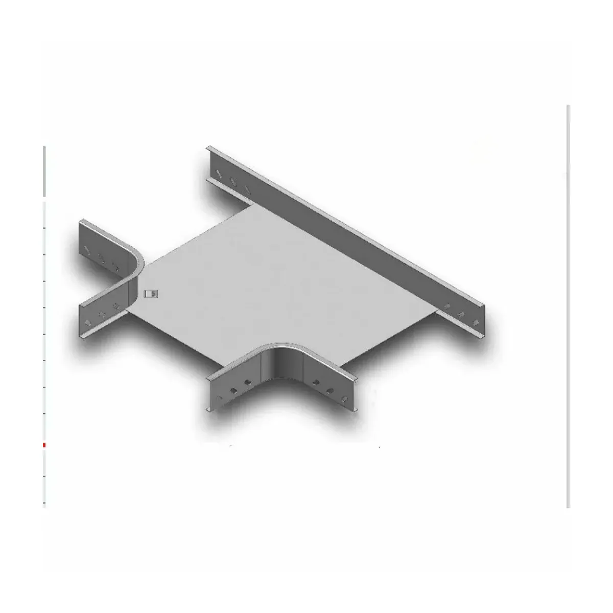 UKS T Connector 40x600x2.0mm Standard Type Pre-Galvanized