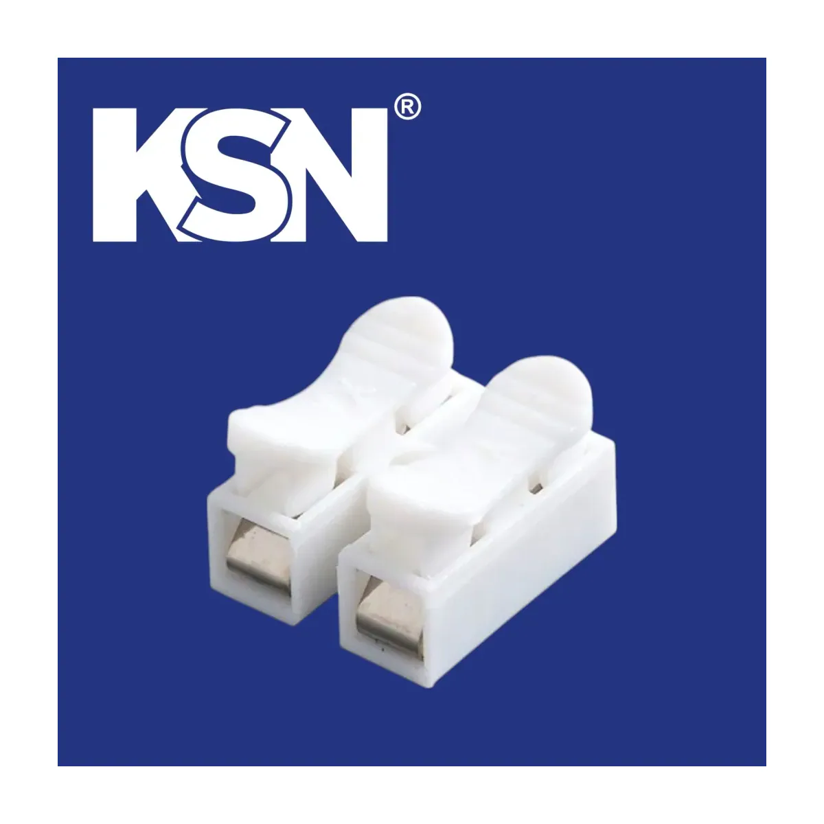 No:1 Double Screwless Spring Push-In Terminal Block KON-296