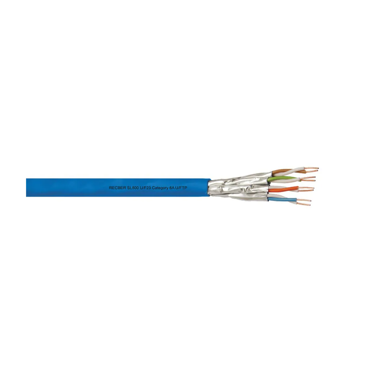 Reçber SL500 U/F23 LSZH Category 6A U/FTP 4x2x23AWG Cable