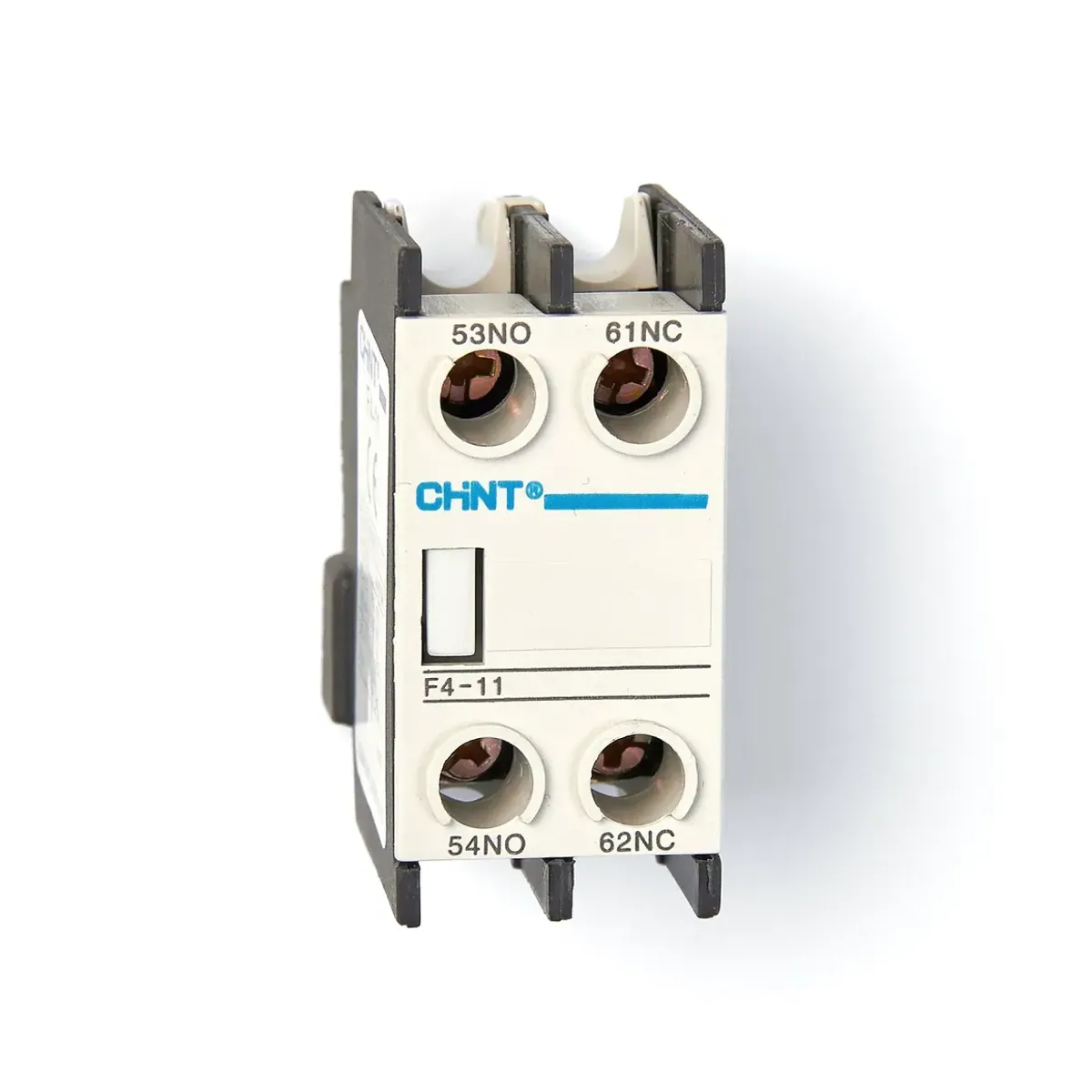 Chint NC1 Series F4-11 1NO+1NC Auxiliary Contact Block