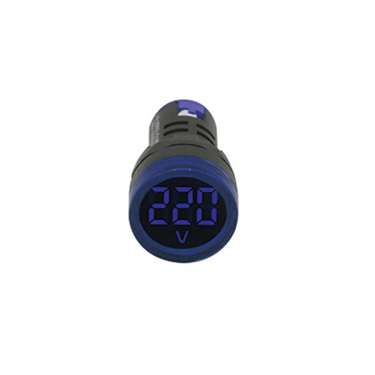 Gwest 22 VS - M Ø 22mm Voltmeter — Blue