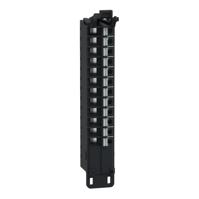 Schneider Electric NTSXTB12210H Edge I/O NTS 12 point, Terminal blok, yaylı klemensli, kapaksız — üretici katalog görseli