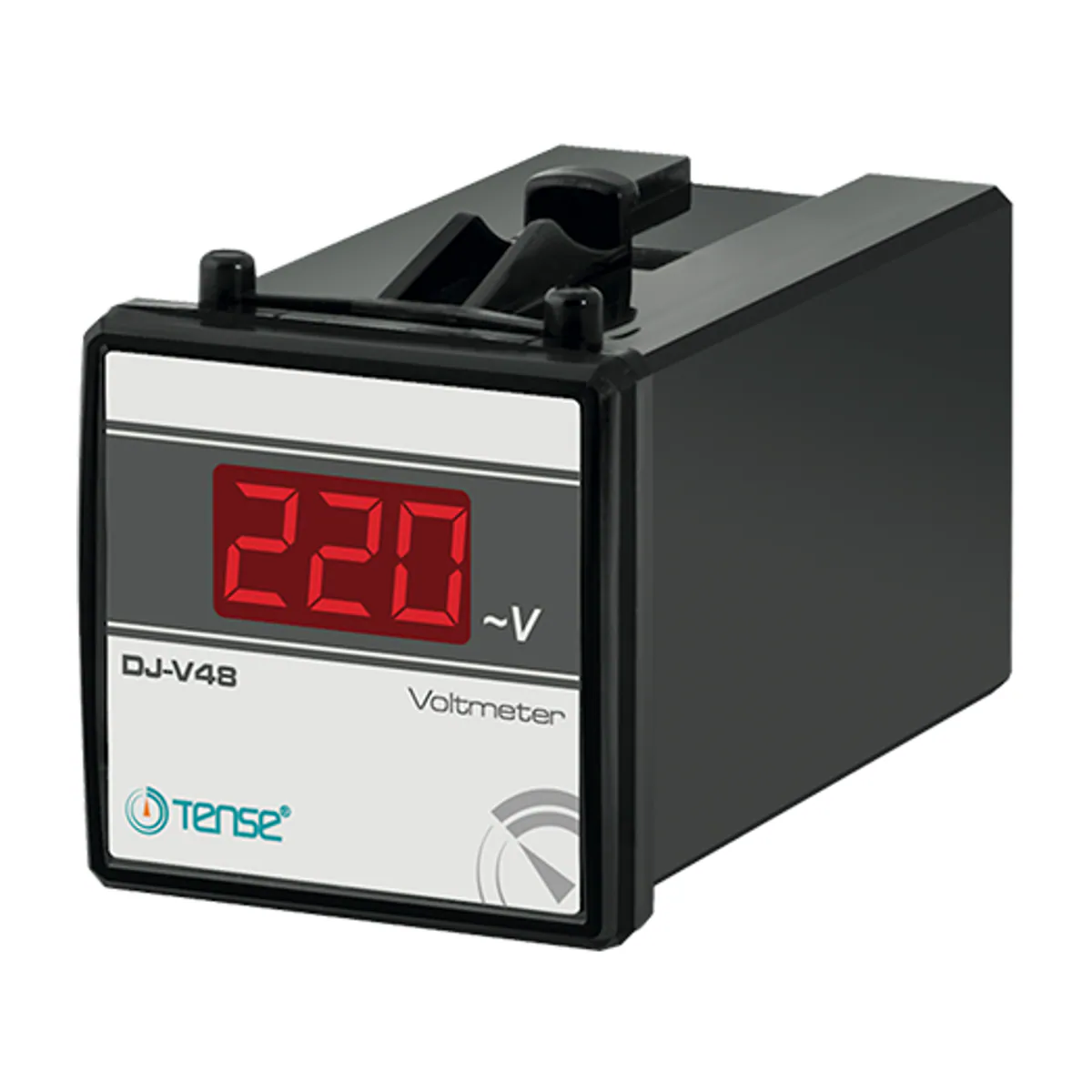 Tense DJ-V48 Digital Voltmeter, 48 x 48 mm