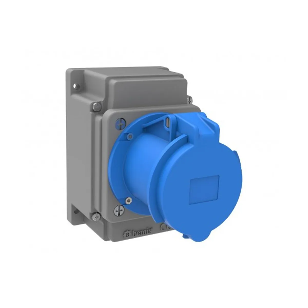 Bemis BC3-4403-2510 CEE Wall Socket 63 A 2P+E IP44
