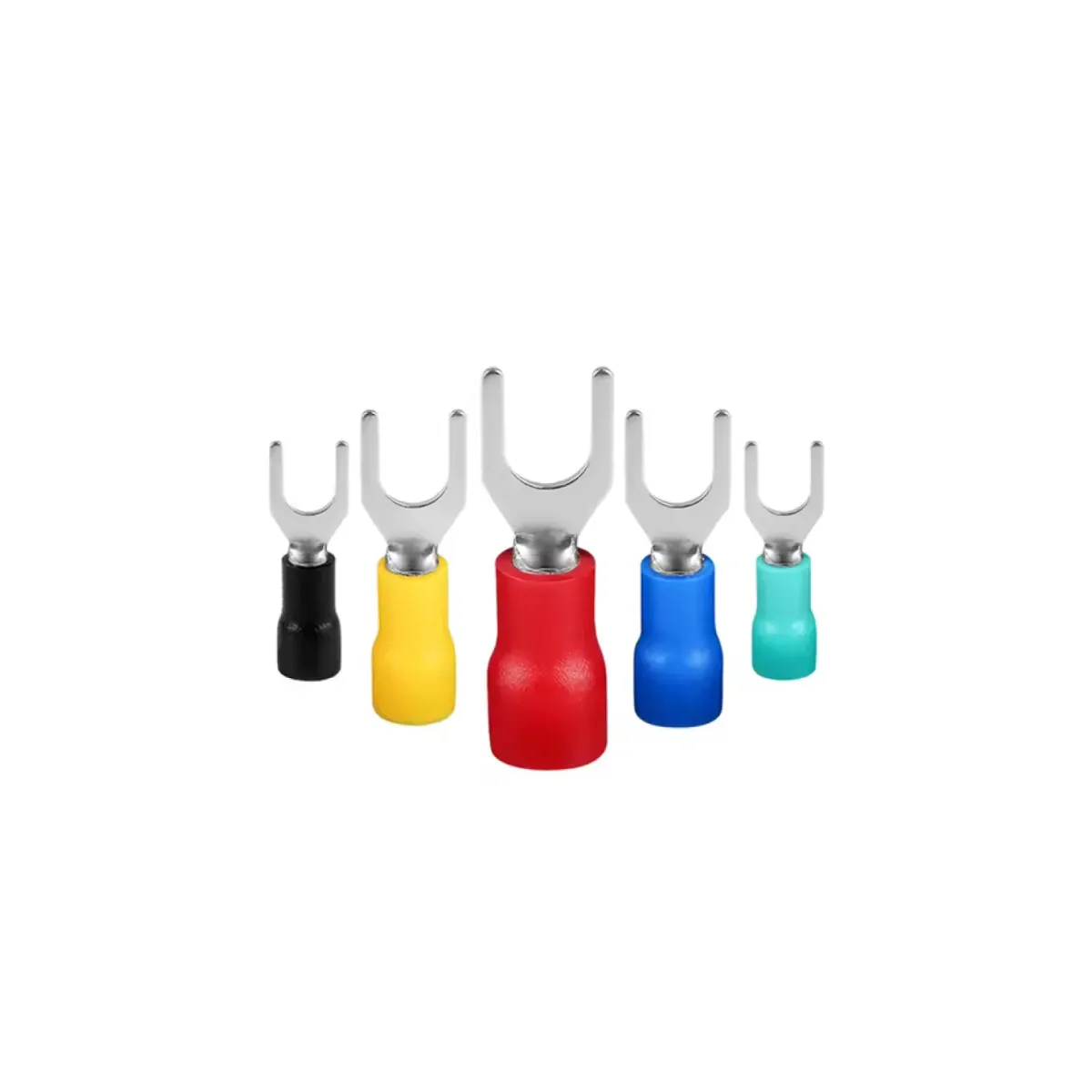 Isıso SV 5,5-6 Çatal Tip İzoleli Kablo Ucu, 4,0-6,0 mm2, M6 (temsili görsel)