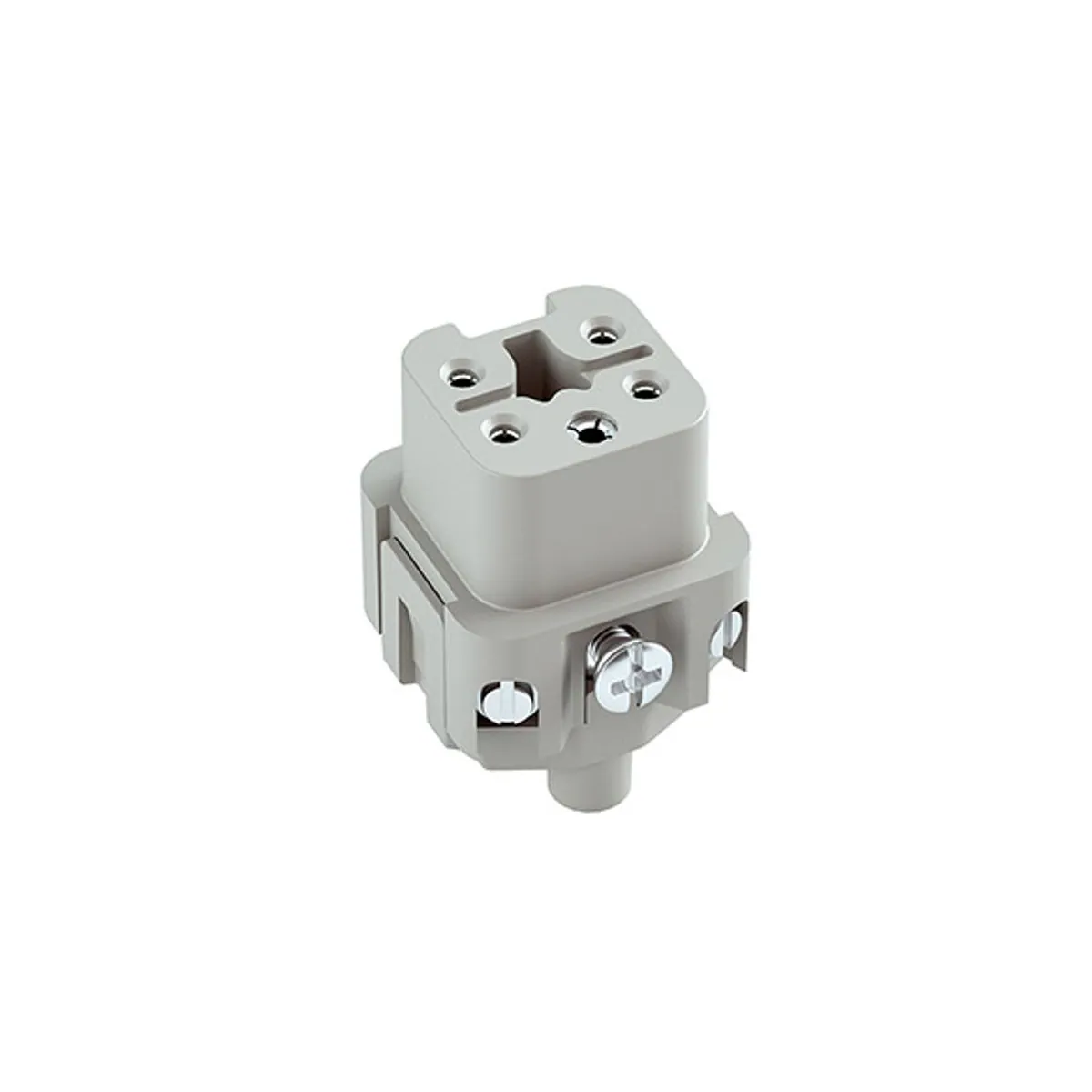Mete Enerji 29012 5x10A Multi Socket Core-Mounted Rear Entry