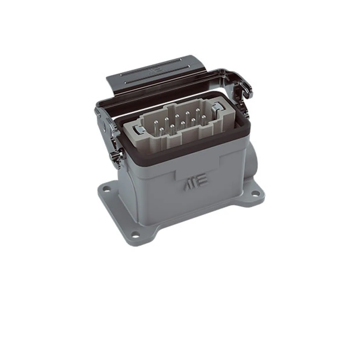 Mete Enerji 403508S 10x16A Multi Wall Socket Single Metal Latch