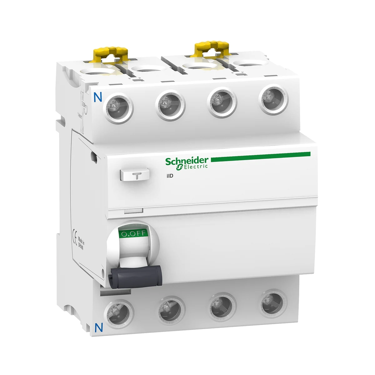 Schneider Electric A9R61440 iID 4P 40A 30mA Si — temsili aile görseli; referans ürünün elektriksel değerleri farklı olabilir