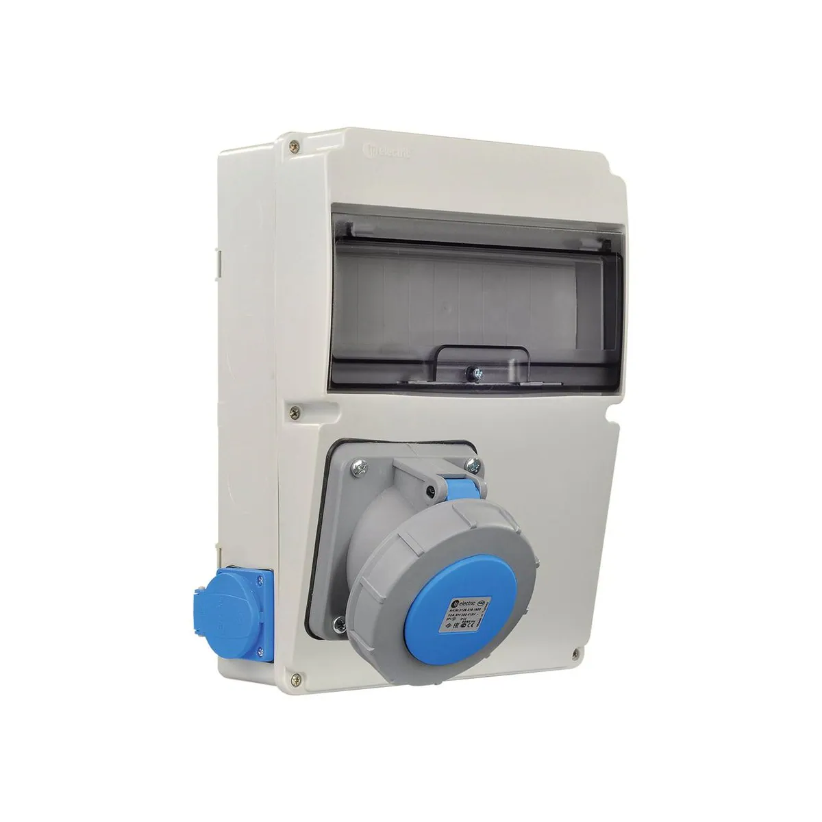 TP Elektrik 3320-002-2911 220x300 Socket-Equipped Combination Box, with 3x63A and 1x16A Sockets