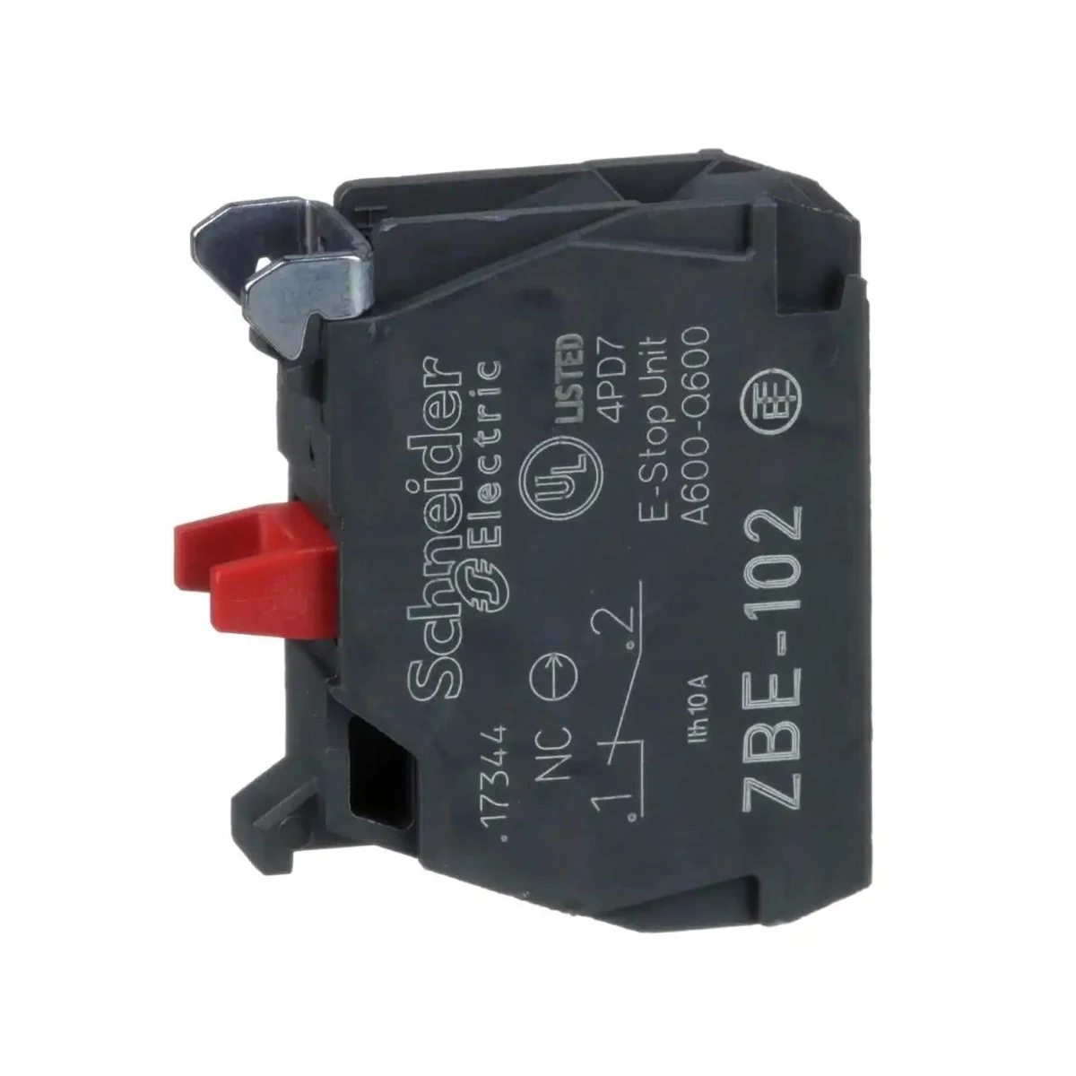 Schneider Electric ZBE102 NC SCREW TERMINAL CONTACT