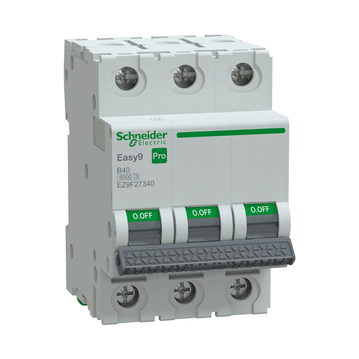 Schneider Electric EZ9F27340 Pro MCB 3P B Curve 40A 6 kA