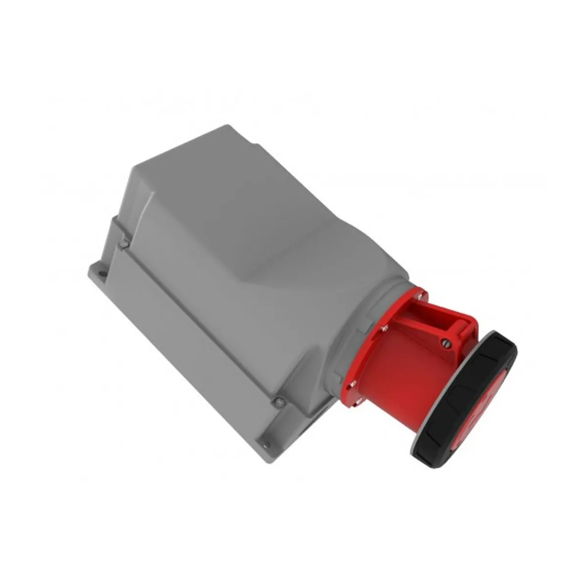 Bemis BC1-6504-7535 CEE 90° Angled Wall Socket 125 A 3P+E IP67