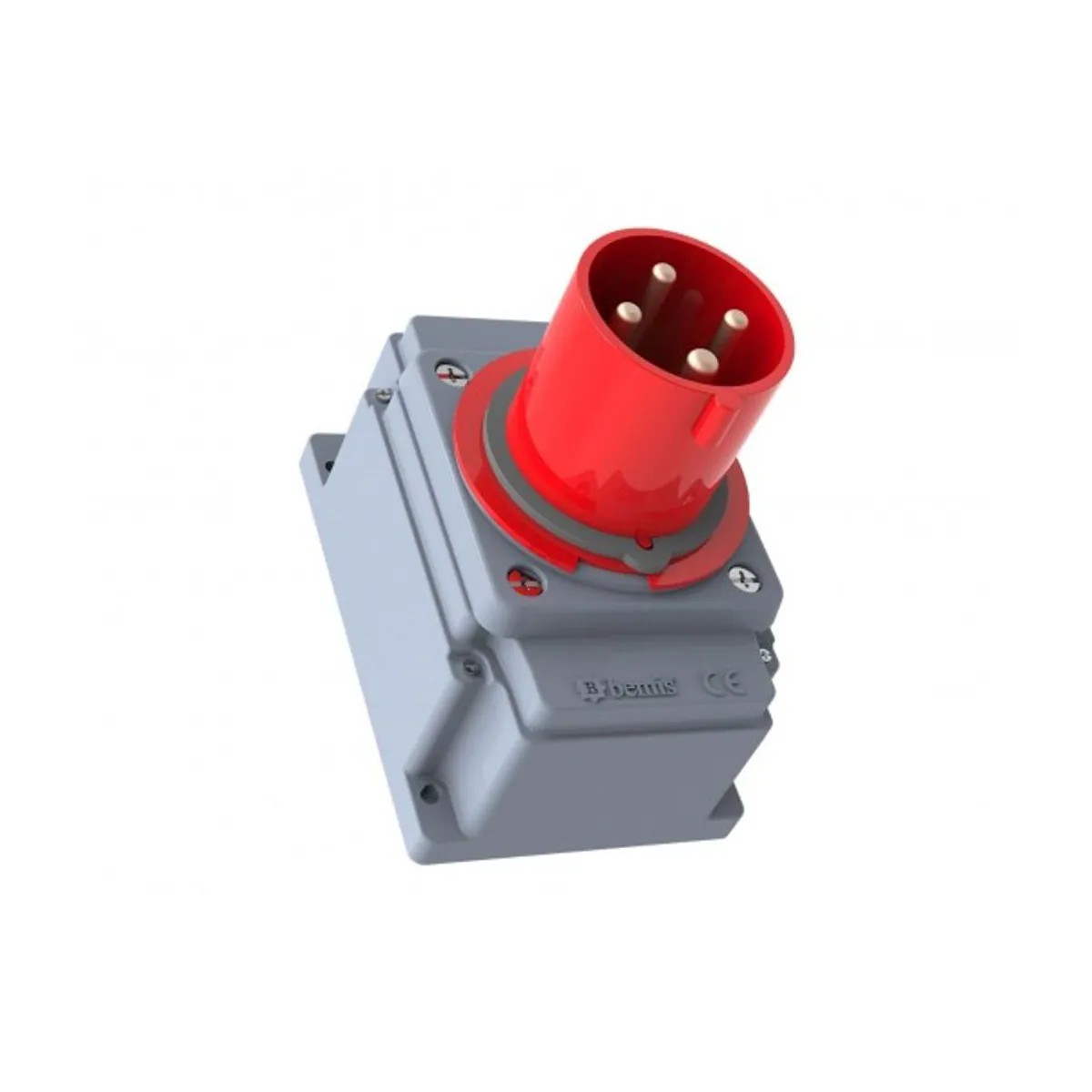 Bemis BC1-4504-2210 CEE Wall-Mounted Plug 63 A 3P+E IP44