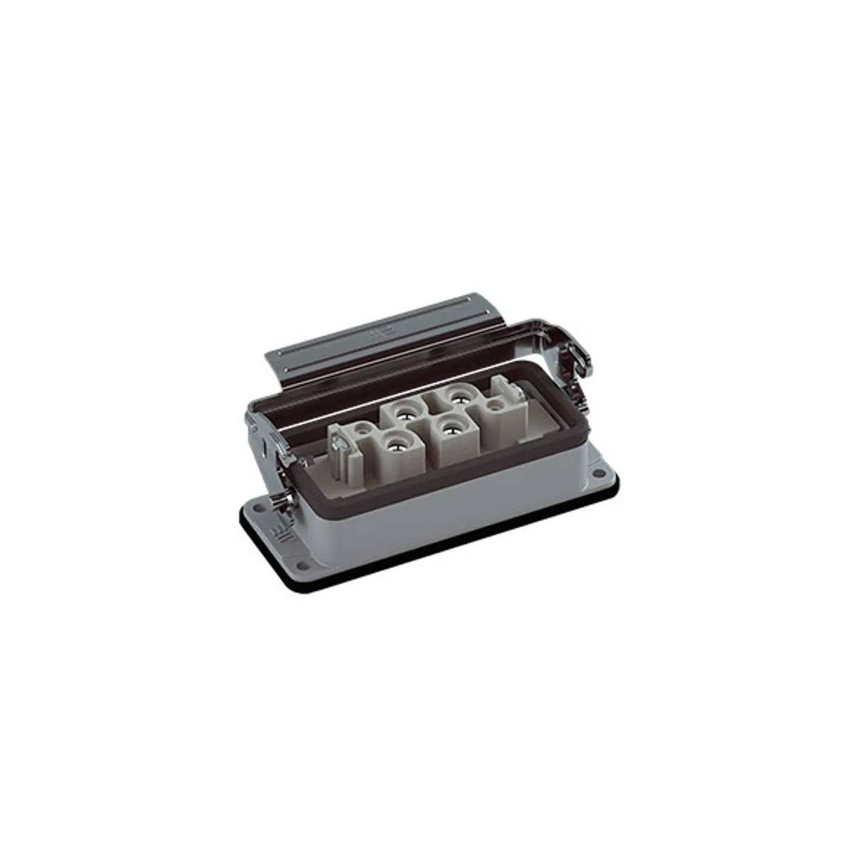 Mete Enerji 403606S 4/2x80/16A Multi Machine Socket Single Metal Latch