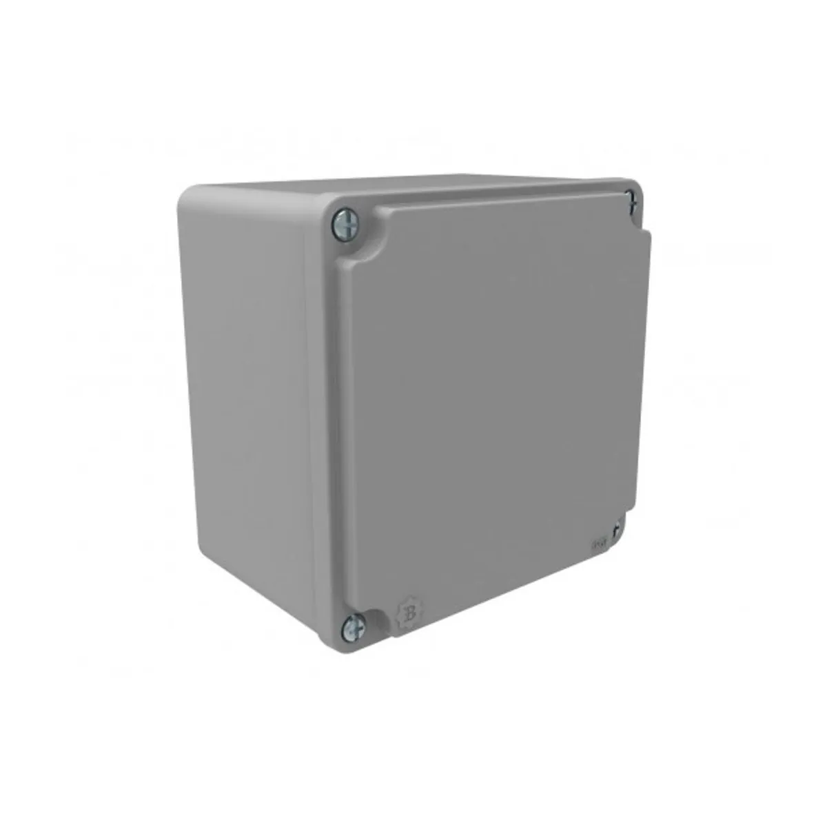 Bemis BB3-2631-0047 Alüminyum Buat Alüminyum Kapak IP67 130x130x90 mm Gri