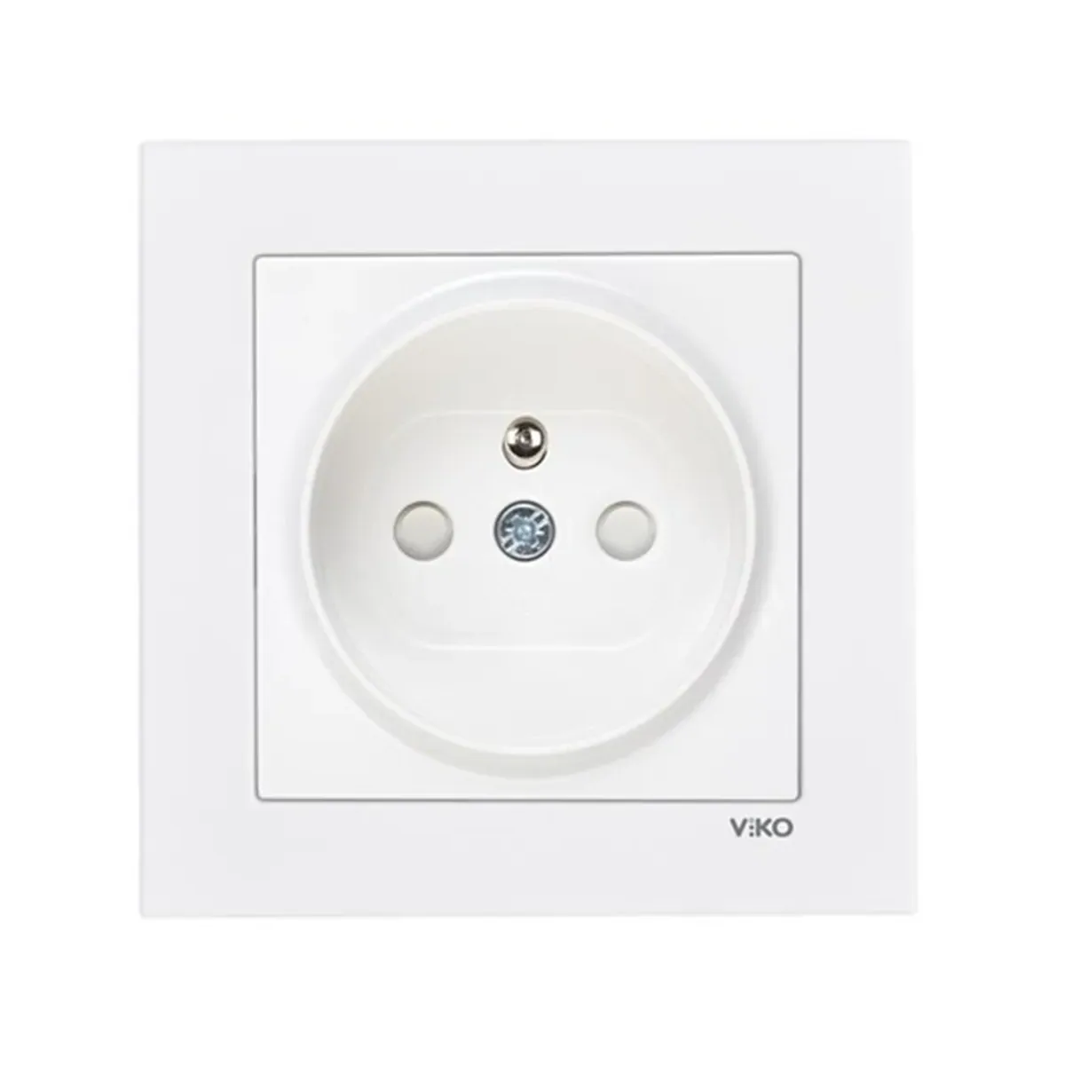 Viko Karre 55 Cream UPS Socket, Child-Protected