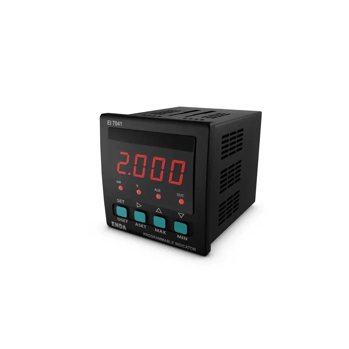 Enda EI7041-UV-2R-RS-12 Process Indicator 90-250VAC, RS485 ModBus