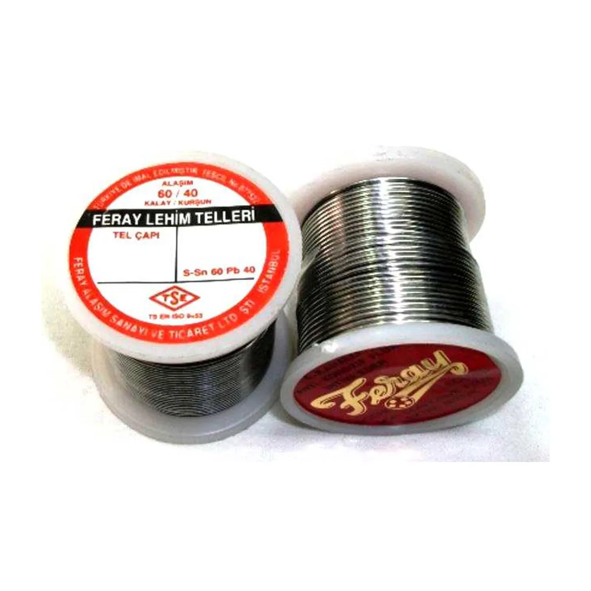 Feray 40/60 1,60 mm lehim teli 500 gr makara — temsili aile görseli
