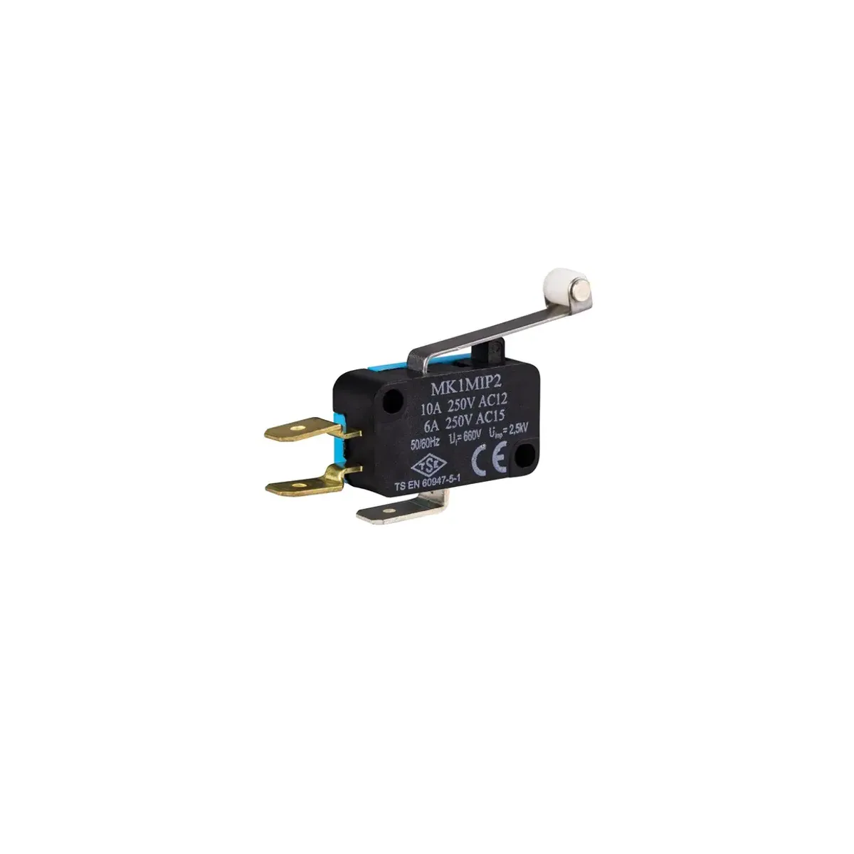 Emas Plastic Long Lever Roller 1CO MK1 Series Micro Switch MK1MIP2