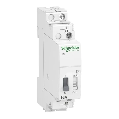 Schneider Electric A9C30811 iTL Darbe Akım Anahtarları, 16A 1P 230VAC/110VDC — üretici katalog görseli