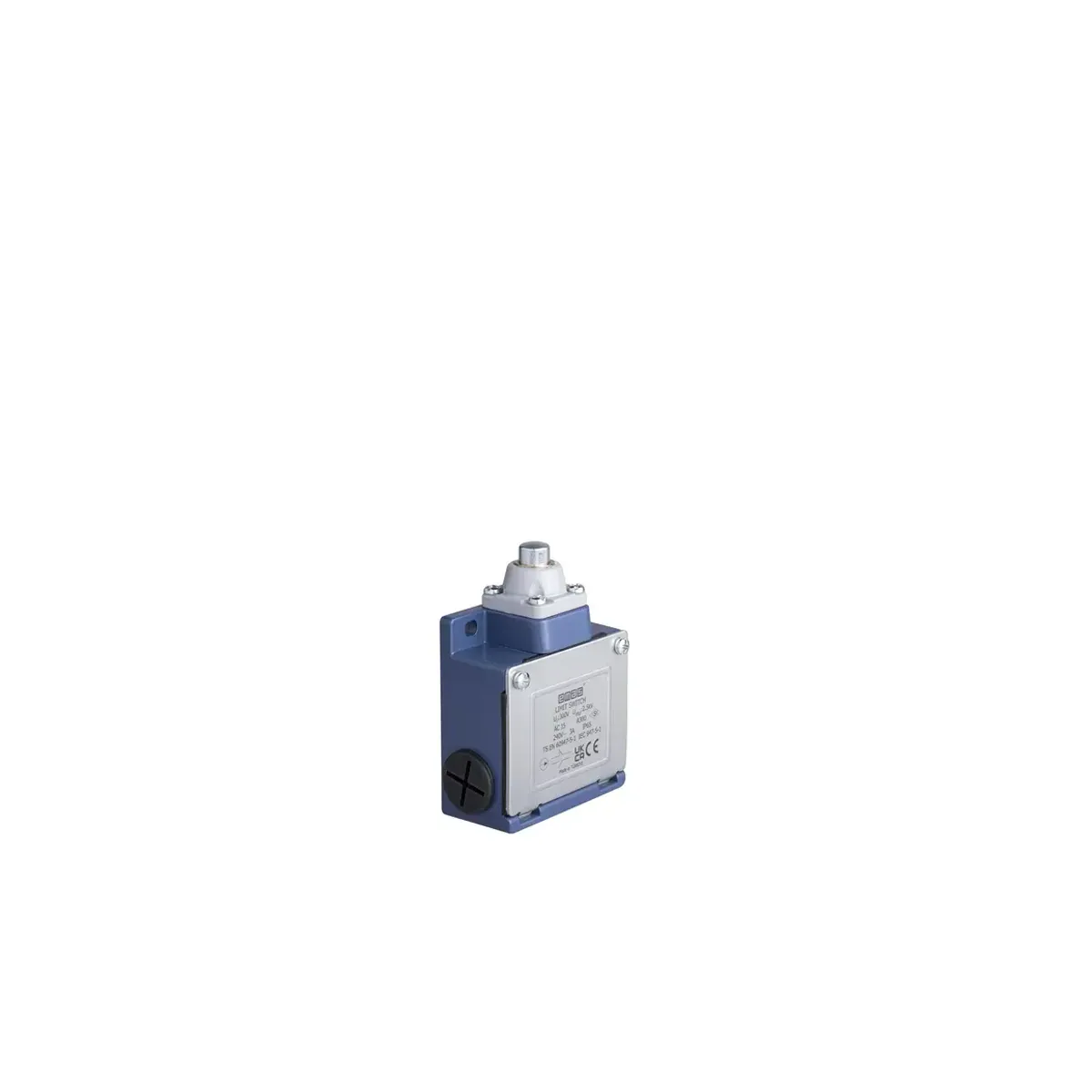 Emas L53 Metal Housing 10 mm Metal Plunger Snap-Action 1NO+1NC Limit Switch L53K13PUM211