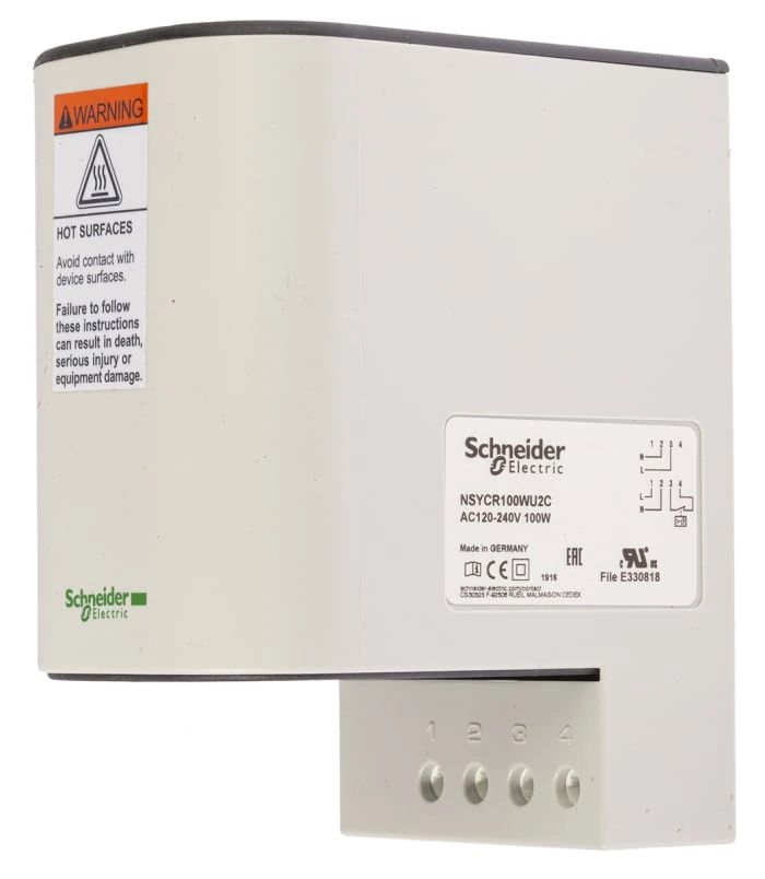 Schneider Electric NSYCR100WU2C Resistance heater - insulated 100W,110-250V