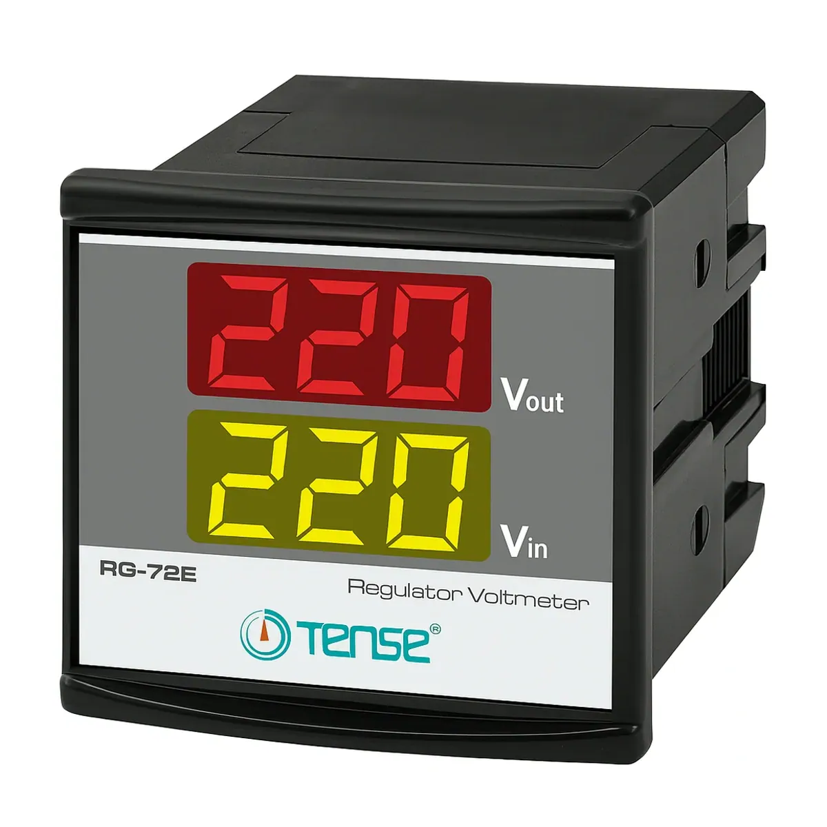 Tense RG-72E Digital Voltmeter 3V - 300V AC| For Regulators